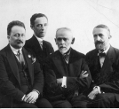 Delegacja Związku Zawodowego Pracowników Umysłowych na międzynarodowy kongres w Wiedniu w 1926 r.