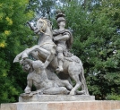 Pomnik Jana III Sobieskiego w Łazienkach Królewskich w Warszawie.