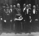 Złożenie listów uwierzytelniających prezydentowi Francji Albertowi Lebrun przez ambasadora Polski Juliusza Łukasiewicza 11.07.1936 r.