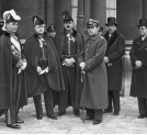 Przyjęcie noworoczne dla korpusu dyplomatycznego u prezydenta Francji Alberta Lebruna w Pałacu Elizejskim w Paryżu w styczniu 1938 r.