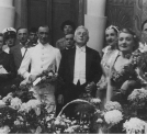 Jubileusz 5 lecia istnienia Teatru Muzycznego "Lutnia" w Wilnie w 1937 r.