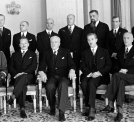 Zaprzysiężenie gabinetu premiera Mariana Zyndrama Kościałkowskiego w Salonie Kolumnowym na Zamku Królewskim w Warszawie 13.10.1935 r.