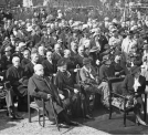 Uroczystość odsłonięcia pomnika Marii Skłodowskiej-Curie w Warszawie 5.09.1935 r.