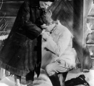 Scena z filmu Michała Waszyńskiego "Bohaterowie Sybiru" z 1936 r.