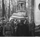 Pogrzeb Piotra Choynowskiego na cmentarzu powązkowskim w Warszawie w listopadzie 1935 r.