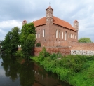 Zamek w biskupów warmińskich w Lidzbarku Warmińskim.