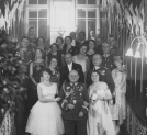 Reprezentacyjny bal 1. Pułku Szwoleżerów w kasynie oficerskim w Warszawie 1.02.1930 r.