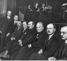 Przyjęcie wydane na cześć oskarżonych w procesie brzeskim w styczniu 1932 r.