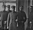 Komendant Piłsudski i jego adjutanci.