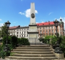 Pomnik Floriana Straszewskiego na Plantach w Krakowie.
