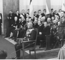 Inauguracja roku akademickiego na Uniwersytecie Warszawskim (Uniwersytecie Józefa Piłsudskiego) w listopadzie 1937 r.