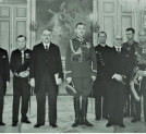 Złożenie listów uwierzytelniających prezydentowi Ignacemu Mościckiemu przez posła i ministra pełnomocnego Wenezueli w Polsce Silvestre Tovara Lange 28.10.1936 r.