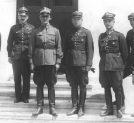 Wizyta gen. Gustawa Orlicza-Dreszera w 2 pułku lotniczym w Krakowie w lipcu 1936 r.