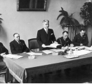 Walne zgromadzenie Związku Polskich Związków Sportowych w gmachu Ministerstwa Komunikacji w Warszawie 24.04.1938 r.