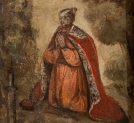 Piotr Komorowski (1580-1640), Starosta Oświęcimski - fragment obrazu wotywnego.