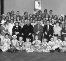 Uroczystość zakończenia roku szkolnego w polskich szkółkach w sali Związku Stowarzyszeń Polskich w Wiedniu 24.06.1936 r.