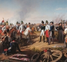 "Ogłoszenie zwycięstwa po bitwie pod Lipskiem w 1813" Johanna Petera Kraffta.