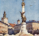 "Lwów, plac Maryacki" Odo Dobrowolski.