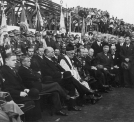 Uroczyste otwarcie stadionu sportowego w Hajdukach Wielkich w październiku 1935 r.