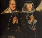 "Portret epitafijny Jerzego IV Konopackiego (zm. 1650), starosty Jełgawy i jego żony Anny z domu Konarskiej (zm. 1646)" Hermana Hahna.