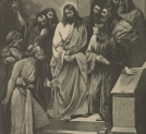 "Chrystus wychodzący ze świątyni" według obrazu Tomasza Lisiewicza.