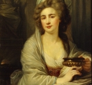 "Portret Zofii Potockiej" Louisa Eugene`a Bertiera.