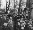 Pogrzeb profesora Maksymiliana Rose w na cmentarzu izraelickim Krakowie w grudniu 1937 r.