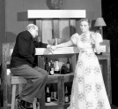Teresa Suchecka w przedstawieniu "Z miłości niedostatecznie" w Teatrze im. Juliusza Słowackiego w Krakowie w czerwcu 1936 r.