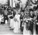 Ślub hrabiego Benedykta Tyszkiewicza z księżniczką Eleonorą Radziwiłł 21.04.1938 r.