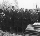 Uroczystości pogrzebowe Michała Drzymały w Miasteczku 29.04.1937 r.