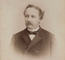 Portret Bronisława Szczepankiewicza (1843-1922), założyciela i pierwszego prezesa Towarzystwa Muzycznego w Kaliszu.