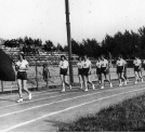 Mecz lekkoatletyczny kobiet Polska - Włochy w Królewskiej Hucie w sierpniu 1931 r.