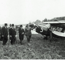 Przegląd samolotów na V Krajowym Lotniczym Konkursie Turystycznym w Warszawie we wrześniu 1933 r.