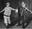 Halina Szmolcówna i Piotr Zajlich podczas próby  w Teatrze Wielkim  w Warszawie w maju 1925 roku.