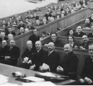 Inauguracyjne posiedzenie międzynarodowego kongresu fizyków w Warszawie w maju 1936 roku.