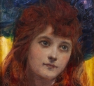"Rudowłosa" Józefa Krzesz-Męciny.