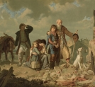 "Po napadzie Tatarów. Premia Towarzystwa Zachęty Sztuk Pięknych w Królestwie Polskiem za rok 1887".