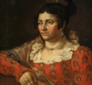 "Portret Amelii Karoliny Teleman, żony artysty" Józefa Hilarego Głowackiego.