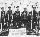 Uczestnicy II kursu narciarskiego dla policjantów w Zakopanem w marcu 1925 roku.