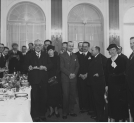 Przyjęcie pożegnalne wydane przez nowo mianowanego posła Polski w Estonii Wacława Przesmyckiego 8.01.1935 r.