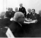 Zebranie plenarne Warszawskiej Izby Przemysłowo-Handlowej w listopadzie 1931 roku.