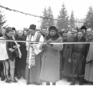 Otwarcie drogi na stadion sportowy pod Krokwią w Zakopanem w grudniu 1938 roku.