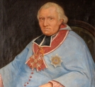 Portret biskupa Feliksa Łukasza Lewińskiego.