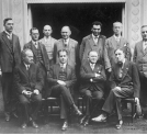 Uczestnicy Międzynarodowego Turnieju Szachowego w Kissingen we wrześniu 1928 roku.