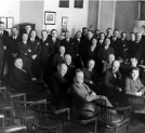 Walny Zjazd Syndykatu Dziennikarzy Polskich w klubie Sprawozdawców Sejmowych w Warszawie w 1932 roku.