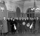 Wizyta dziennikarzy jugosłowianskich członków porozumienia prasowego polsko-jugosłowiańskiego w Krakowie w 1932 roku.