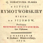  Onufry Tomasz Korytyński (Koryteński) h. Korczak  