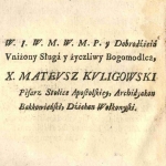  Mateusz Ignacy Kuligowski  