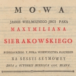  Maksymilian Bruno Sierakowski h. Ogończyk  