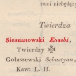  Euzebiusz ( Euzebi) Tomasz Siemianowski  